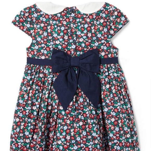 EUC • Janie and Jack Peter Pan Collar Dress • 12-18M - Picture 2 of 5